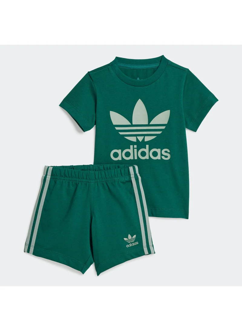 اديداس اوريجينالز Infant Shorts And T-Shirt Set