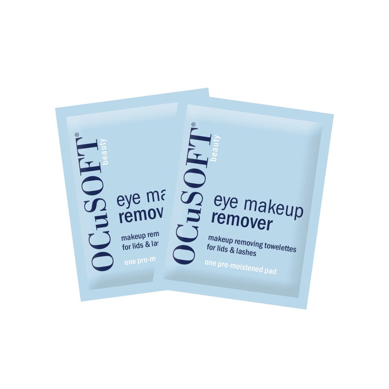 OCuSOFT Beauty Eye Makeup Remover, Individually Wrapped Makeup Removing Towelettes for the Face, Lids and Lashes, 36 Count - Image 2