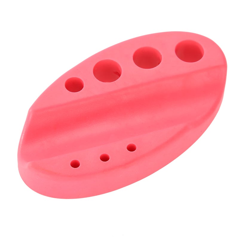 Silicone Permanent Beauty Pigment Cup Cap Machine Stand Ink Holder Tattoo Accessories (Pink) - Image 2
