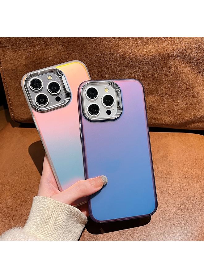 S-TOP Case For iPhone 13 Pro Laser Gradient Color PC + TPU Phone Case - Image 3