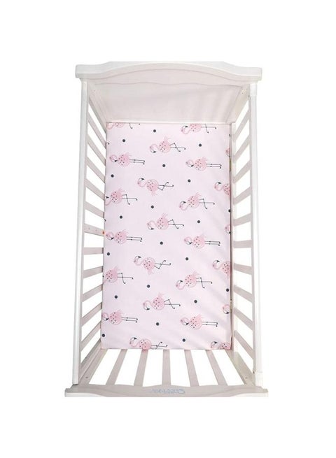Soft & Breathable Mini Crib Sheet – 100% Cotton