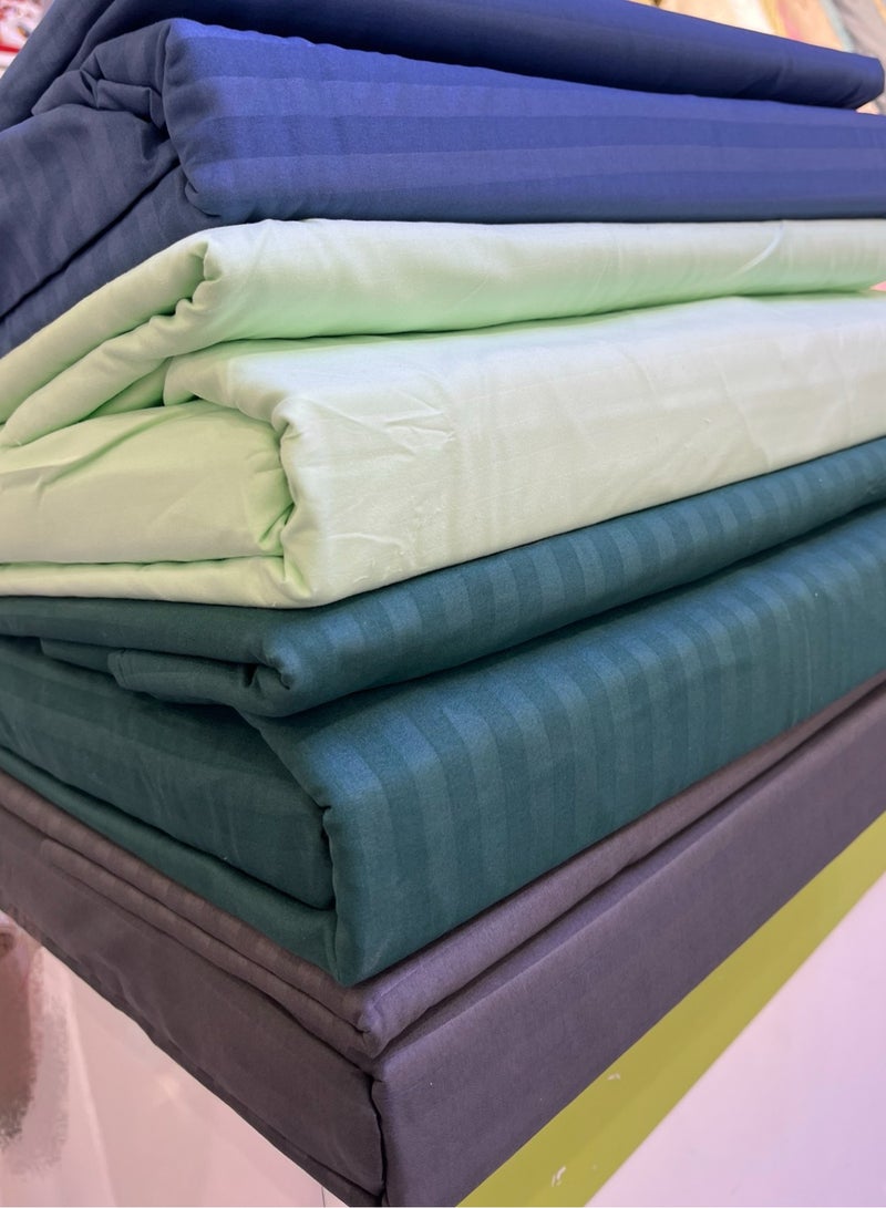 Duoduo home طقم غطاء لحاف ، حجم ملكي ، 6 قطع مع غطاء لحاف 220*240 سم وشيت ملائم و 4 أغطية وسائد - Image 3