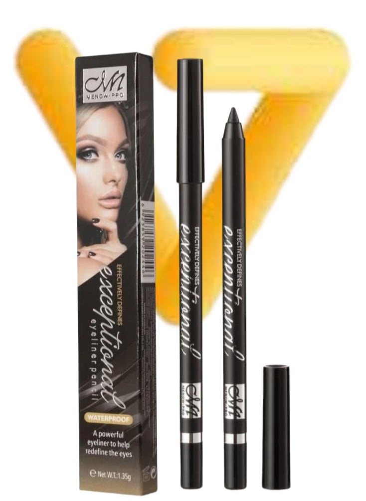 Menow Me Now Eyeliner Exceptional Waterproof Waterproof – Long-Lasting & Precise Definition  - Image 2