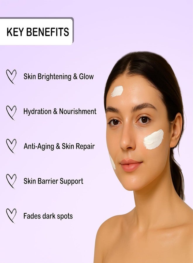 Ayumcure Glutathione & Niacinamide Skin Whitening Cream | 50 gm | Kojic Acid, Vitamin C & E | Anti-Aging, Tan Removal, Brightening Cream for Women & Men | All Skin Types - Image 5