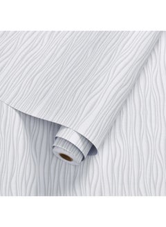 Anna 45cm x 5m Waterproof Decorative Wallpaper for Home Bedroom and Living Room Wall  - Image 1