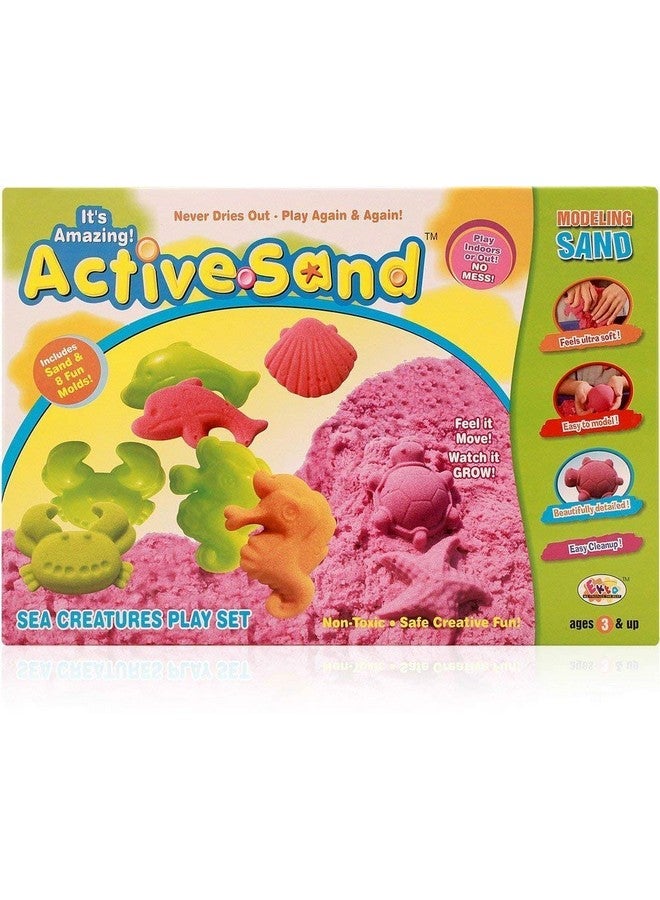 إيكتا مجموعة ألعاب مخلوقات البحر الرملية النشطة من إيكتا، متعددة الألوان