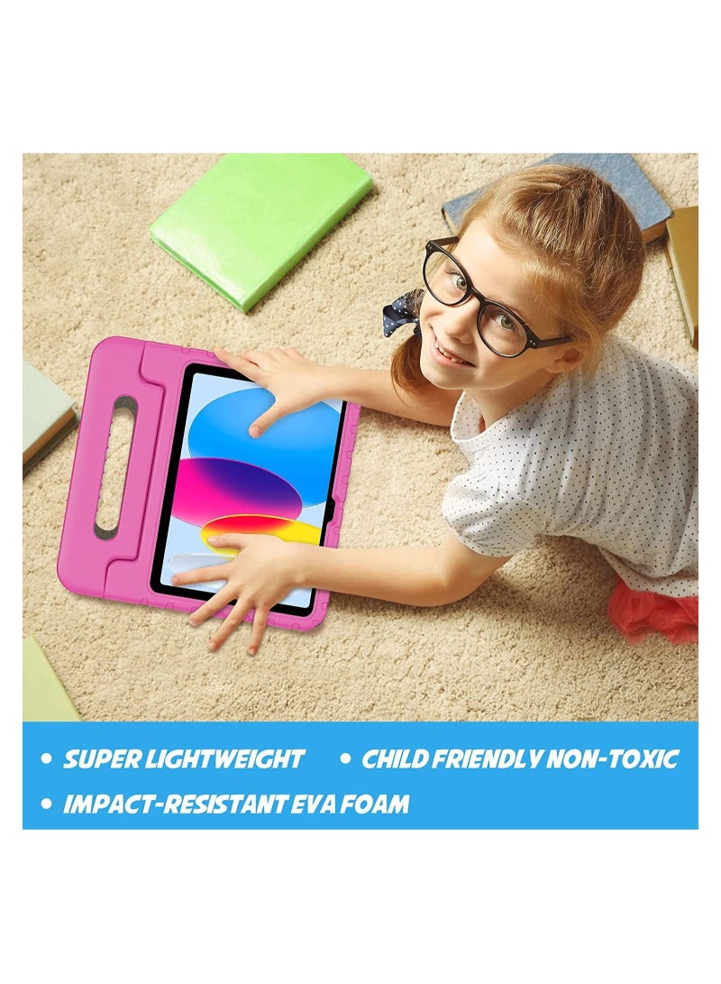 Kids Case For iPad 12th Gen 11 inch 2026/iPad A16 11th Gen 11 Inch 2025 / iPad 10th Gen 10.9 Inch 2022, Shockproof Stand Cover With Convertible Handle Light Weight Kids Friendly Case For Boys Girls Toddlers - Image 3