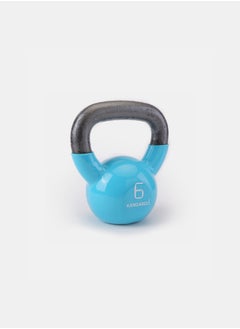 KANGAROO Kettlebell weights 6 kg from , which are made of cast iron and are coated with thick and rubberized vinyl  - Image 1