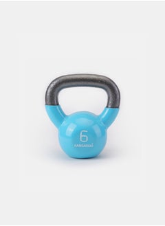 KANGAROO Kettlebell weights 6 kg from , which are made of cast iron and are coated with thick and rubberized vinyl  - Image 2