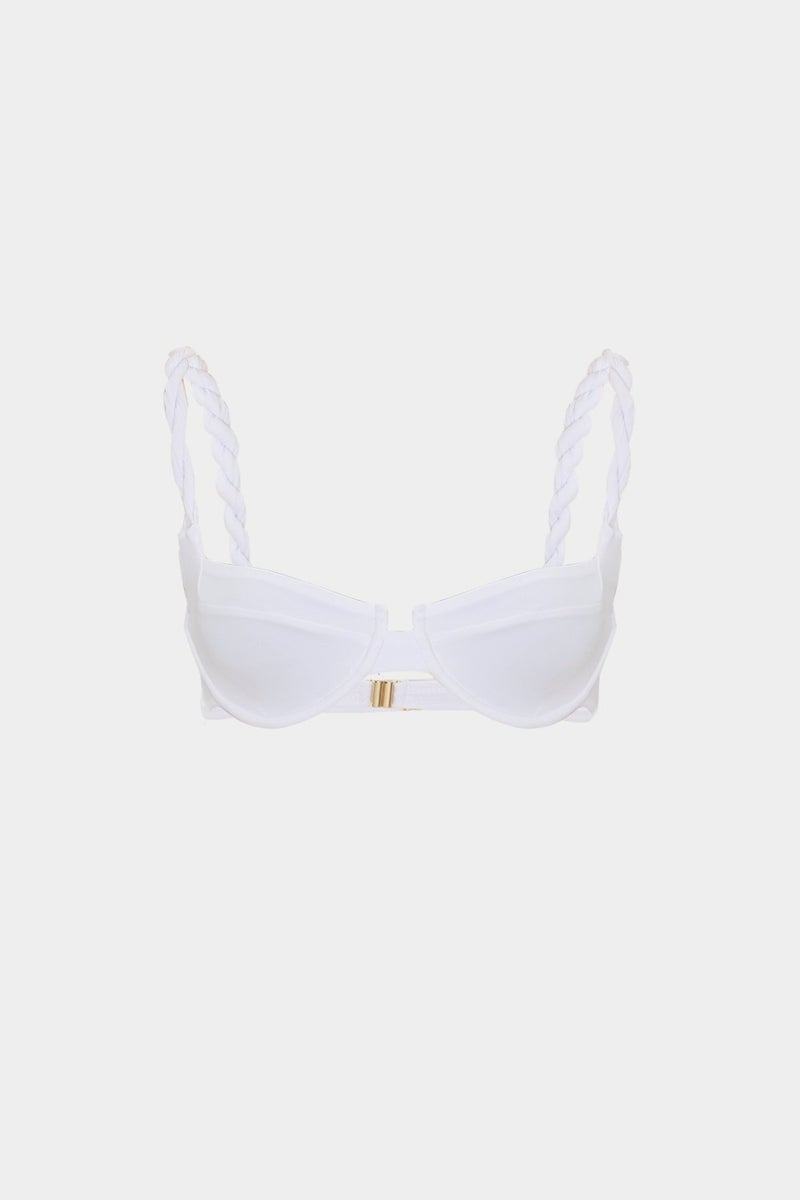 Açelya Okcu Azalea Okcu Premium Twist Strap Detailed Frigg Fit Women's Bikini Top  - Image 2