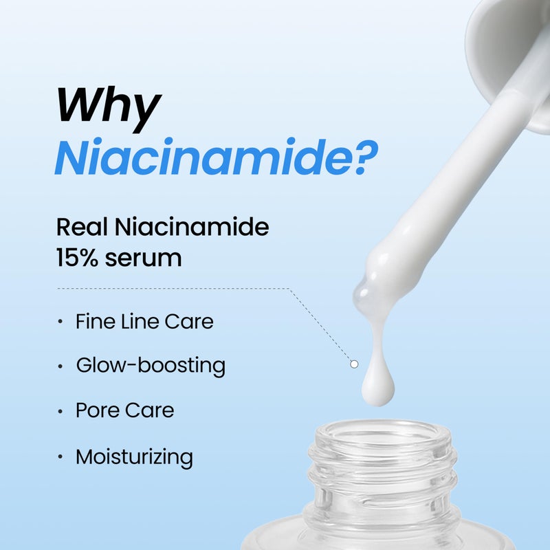 DERMALOGY by NEOGENLAB DERMALOGY by NEOGEN Real 15% Niacinamide Serum, Pore Minimizer, Dark Spot Face Serum, Hydrating Vegan Facial Serum with Zinc, Korean Skin Care (30 ml/1.01 Fl Oz) - Image 4