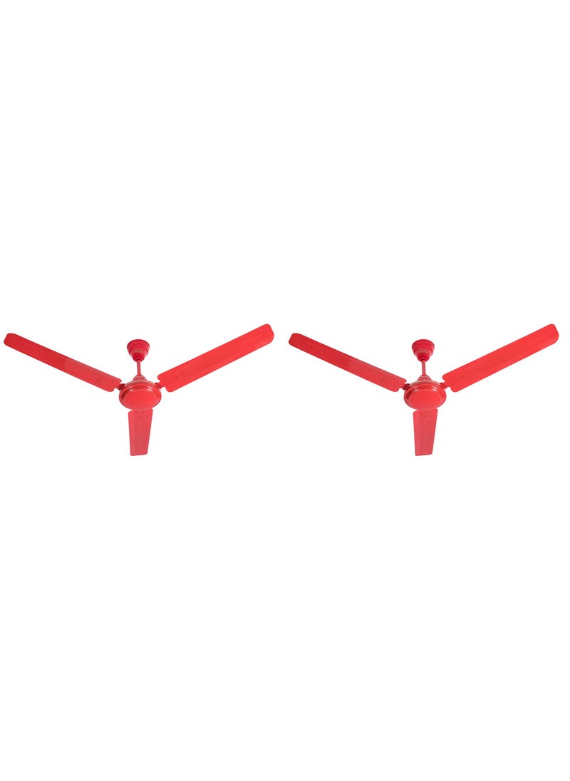 Usha Usha CF 1200MM RACER RICH RED WO REG Pack of 2 