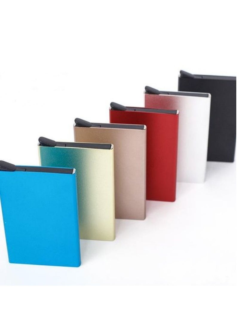 RFID blocking protective metallic credit card holder wallet  - Image 2