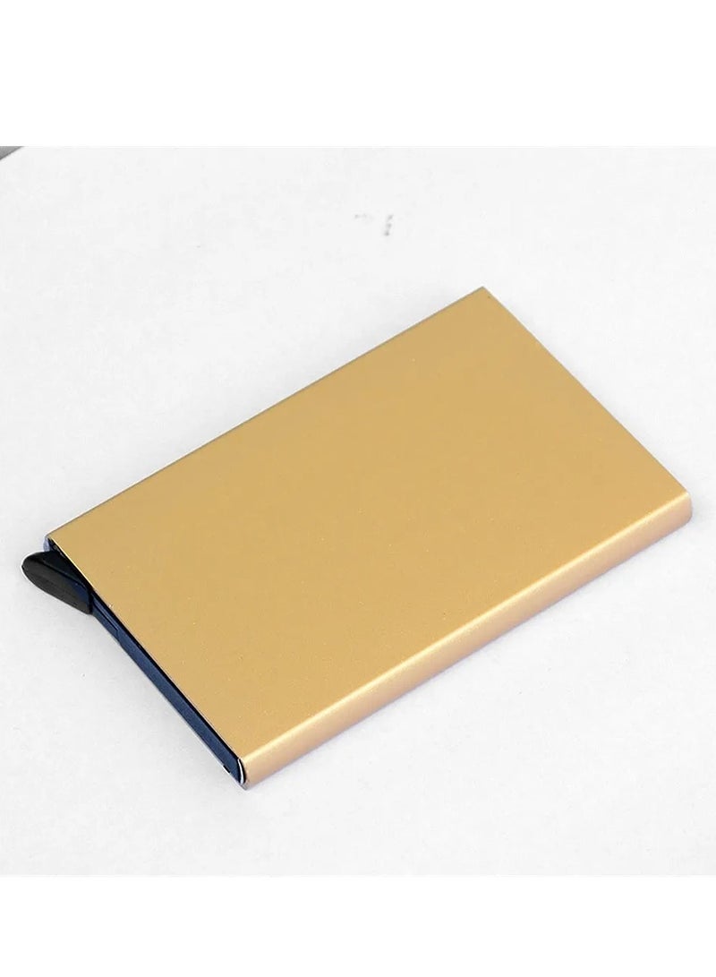 RFID blocking protective metallic credit card holder wallet  - Image 1