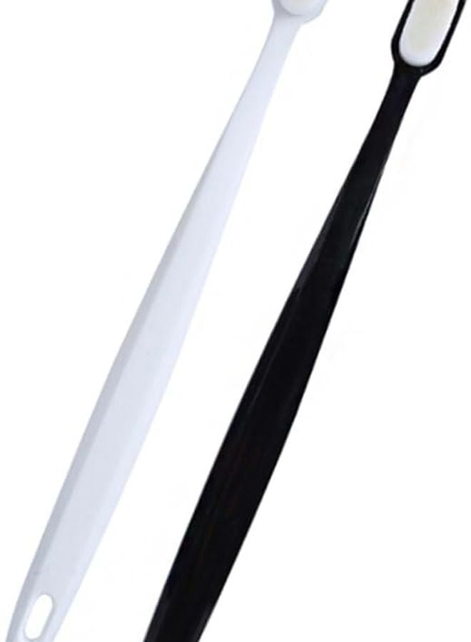 PartyKindom Sensitive Gums Care Micro Nano Toothbrush Set 2pcs Soft Bristle for Pregnant Women - Image 1