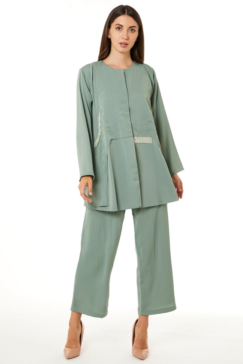 Moistreet Long Sleeve Top & Pant Set - Image 1