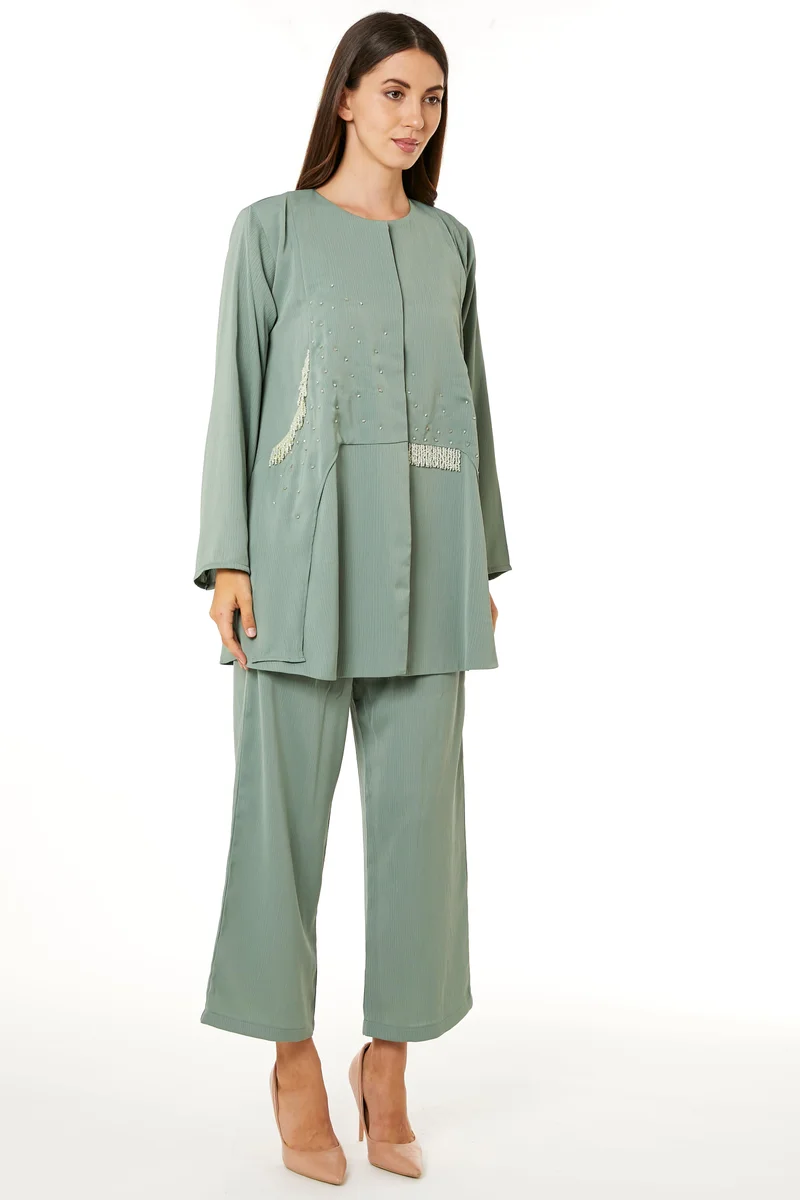 Moistreet  Long Sleeve Top & Pant Set for Women | Best Price UAE