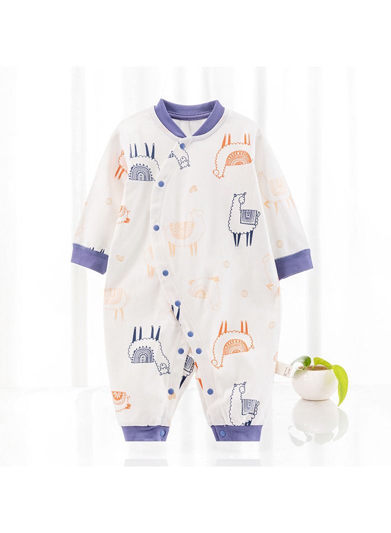 Loquat Baby  Jumpsuit With Long Sleeves Cotton 