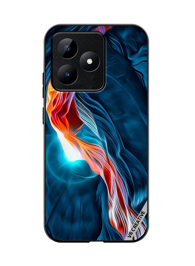 VR CREATIVE Protective Case Cover For Realme C53 Layers Design Multicolour - Image 1