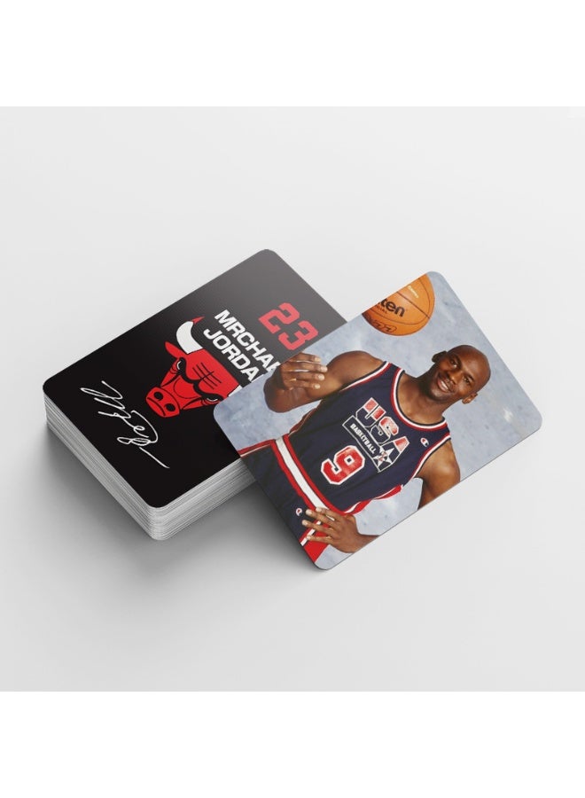 NIBEMINENT 92 Pcs Basketball Player Michael Jordan Lomo Cards Card For Fans Collection Gifts - Image 2