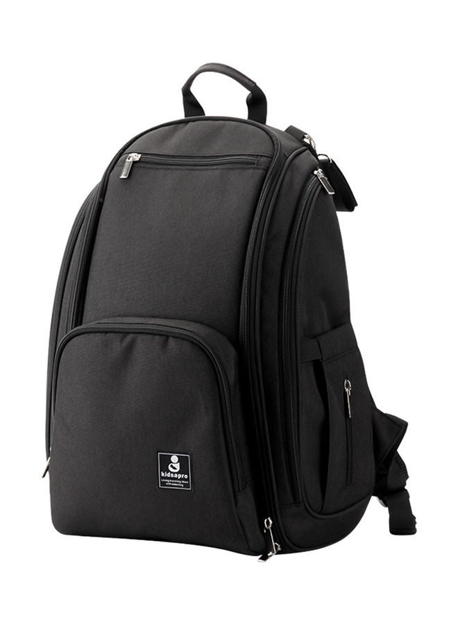 NIBEMINENT Multi-Functional Waterproof Large Capacity Diaper Baby Backpack With Stroller Hooks - Image 1