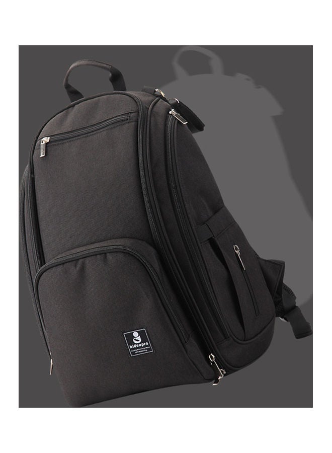 NIBEMINENT Multi-Functional Waterproof Large Capacity Diaper Baby Backpack With Stroller Hooks - Image 5