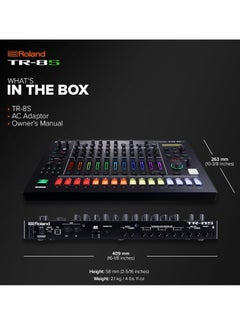 Roland AIRA TR-8S Rhythm Performer - pzsku/Z0383082808C5E7CCFF6FZ/45/_/1740232978/4ba61ffc-ef71-4455-b846-2fd87b803502