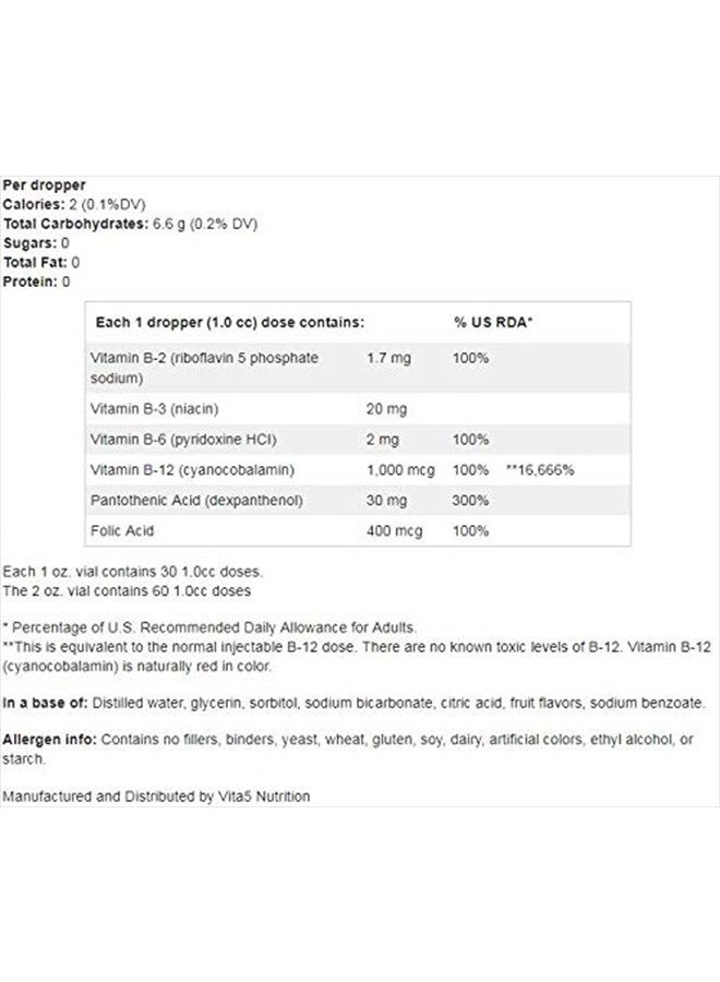 Nutraceutical Solutions The B-Total Solution - Sublingual B Vitamins - Twin Pak - Image 2