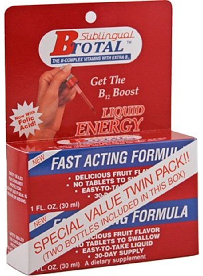 Nutraceutical Solutions The B-Total Solution - Sublingual B Vitamins - Twin Pak - Image 1