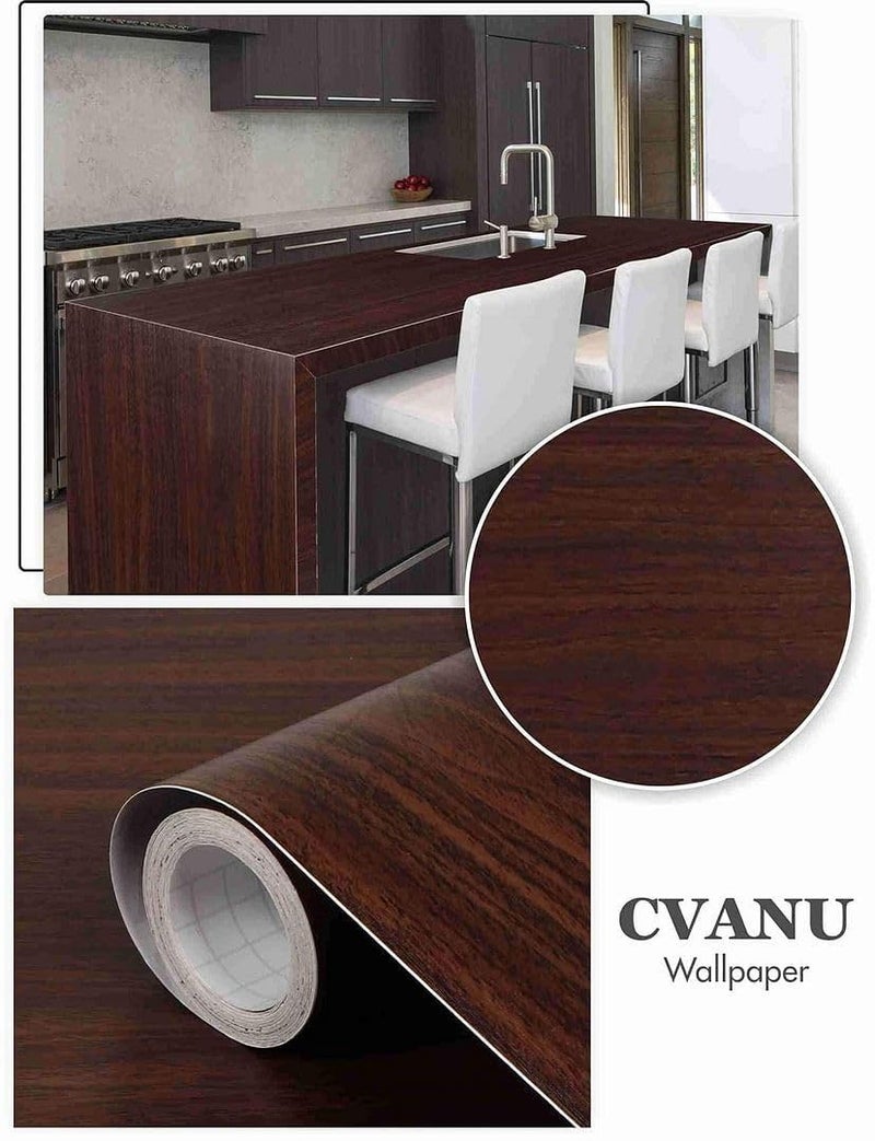 CVANU PVC Self Adhesive Waterproof Wallpaper, 24 x 72 Inch - Image 5