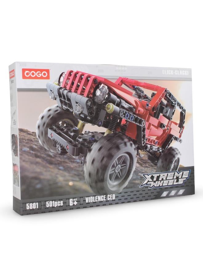 كوجو Cogo Off-Road Jeep بناء Block مجموعة – 501 Pcs - Image 2