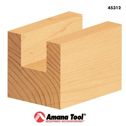 Amana Tool - 45312 Carbide Tipped Straight Plunge Single Flute High Production 1/2 Dia x 2 - Image 5