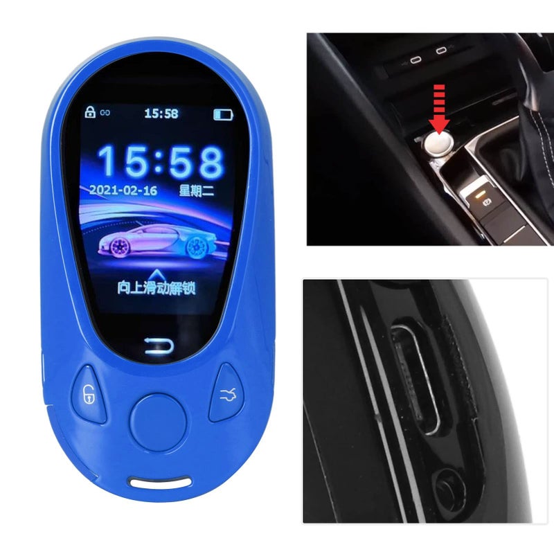 Touch Screen Universal Remote Car Key Set For Start Stop Engine - Image 5