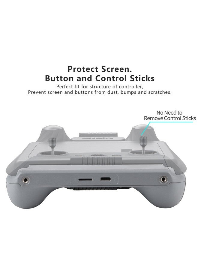 FPVtosky Rc 2 Controller More Protector Kit For Dji Mini 4 Pro Accessories Kit Includes Rc 2 Sun Hood Cover Rc 2 Lanyard Rc 2 Screen Protection X 2 Dji Rc 2 Accessories Dji Air 3 Accessories - Image 4