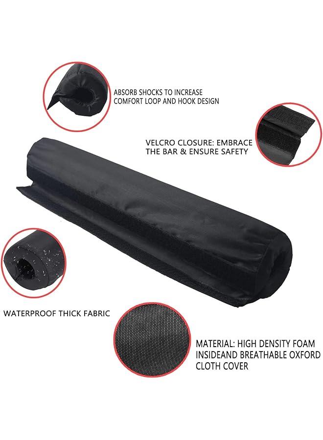 NALACAL Barbell Shoulder Pads 2Pcs Weight Lifting Pad Weight Bar Neck Protector Thick Foam Barbell Squat Pad Neck Pad Squat Pad For Hip Thrust Weightlifting And Heavy Squats 39Cm  - Image 3