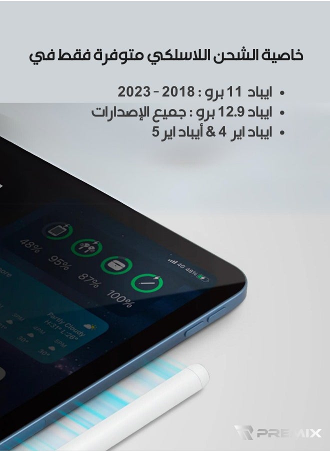بريمكس قلم ايباد ماي بينسل 2 من بريمكس بتقنية الشحن اللاسلكي  - Image 5