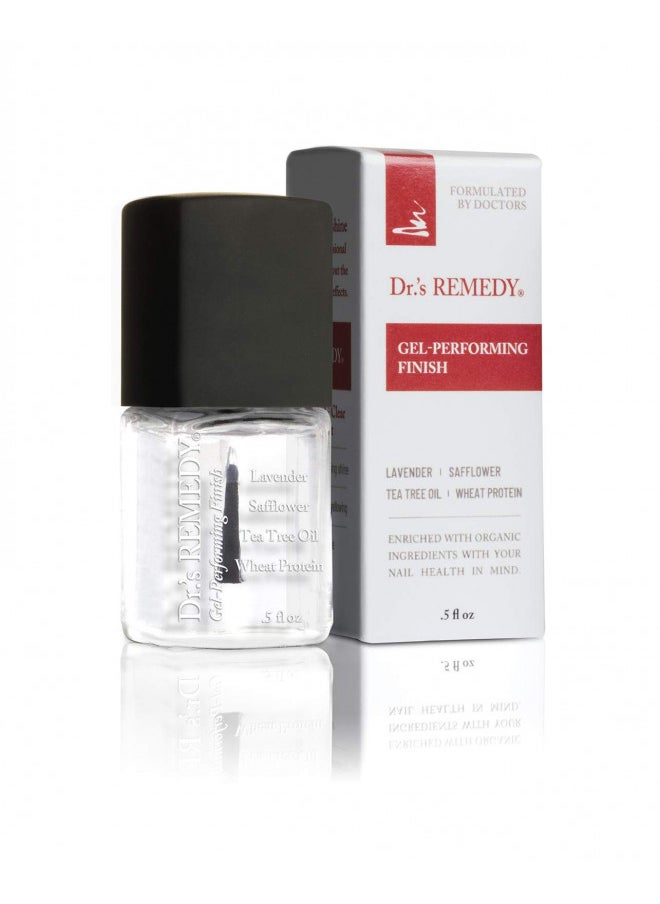 Dr.'s Remedy Dr.'s Remedy Nail Polish Treatment, Organic All Natural Non Toxic Nail Care and Strengthener - Calming Clear  - Image 2