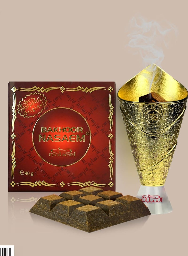 Nabeel Bukhoor Nasayem 40 grams from nabeel perfumes