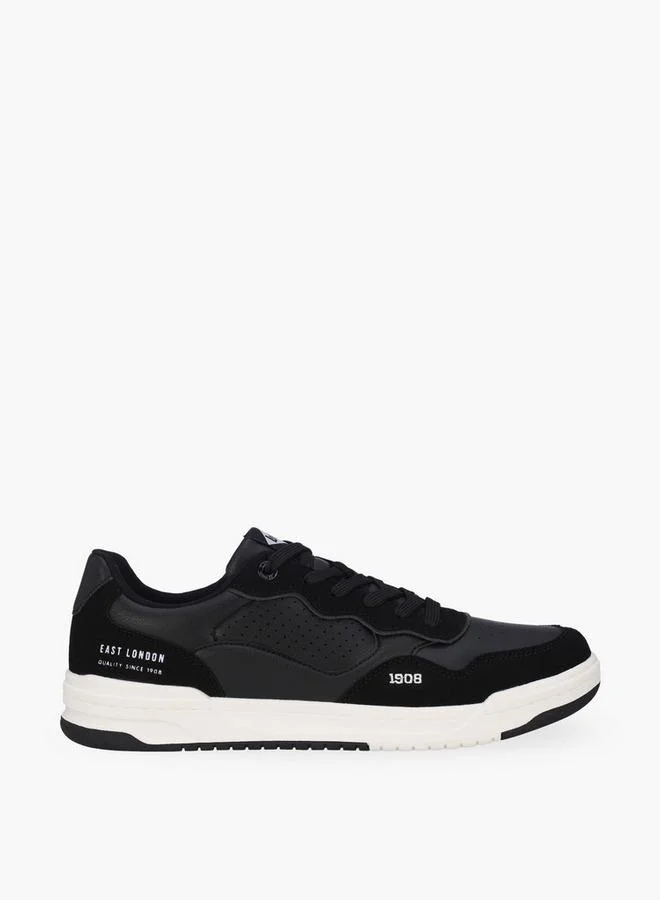 Lee Cooper BLACK Lace-Up Ankle School Sneakers for Men | Best Price UAE