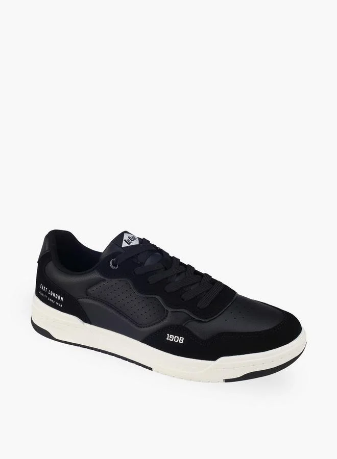 Lee Cooper BLACK Lace-Up Ankle School Sneakers for Men | Best Price UAE