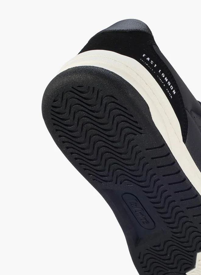 Lee Cooper BLACK Lace-Up Ankle School Sneakers for Men | Best Price UAE