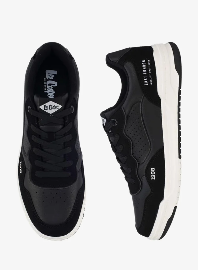 Lace-Up Ankle School Sneakers