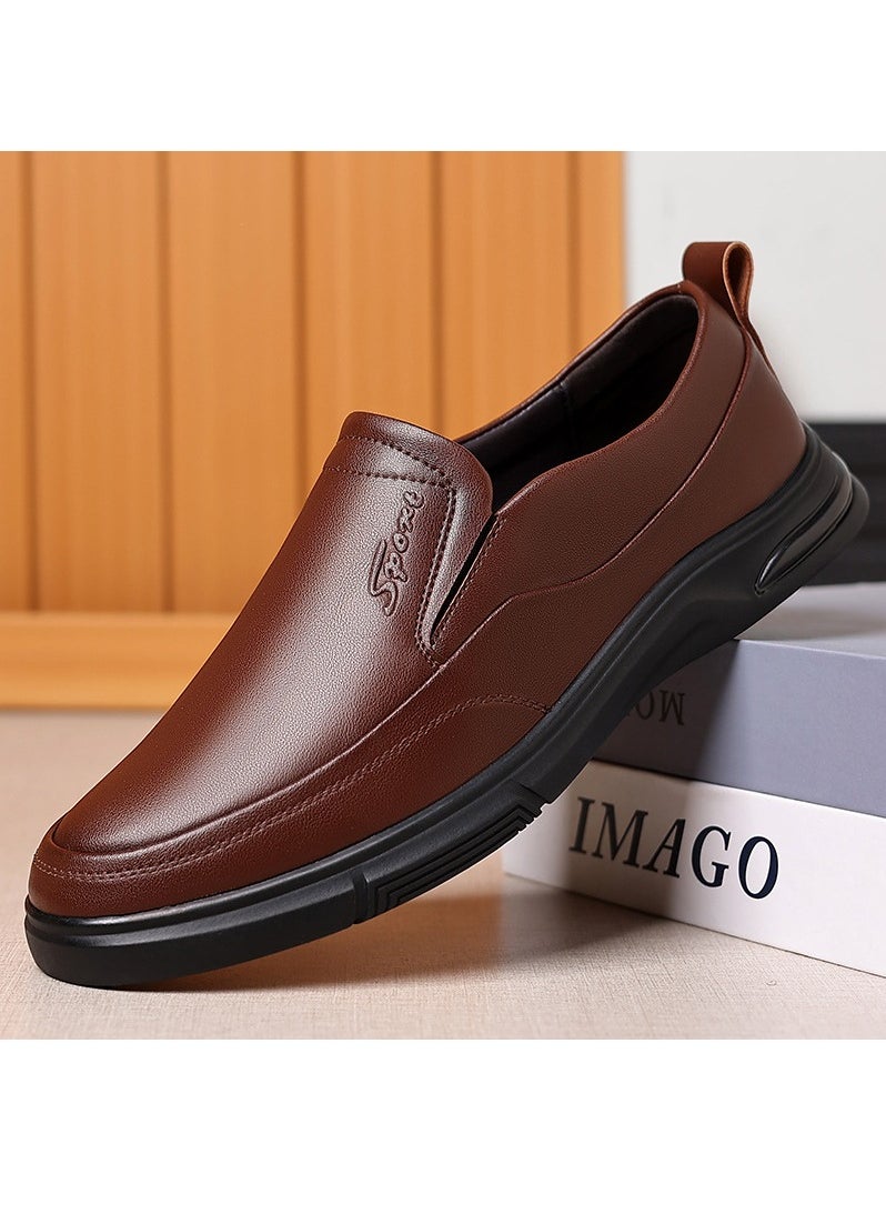 KUYING New Men's Business Leather Shoes  - Image 1