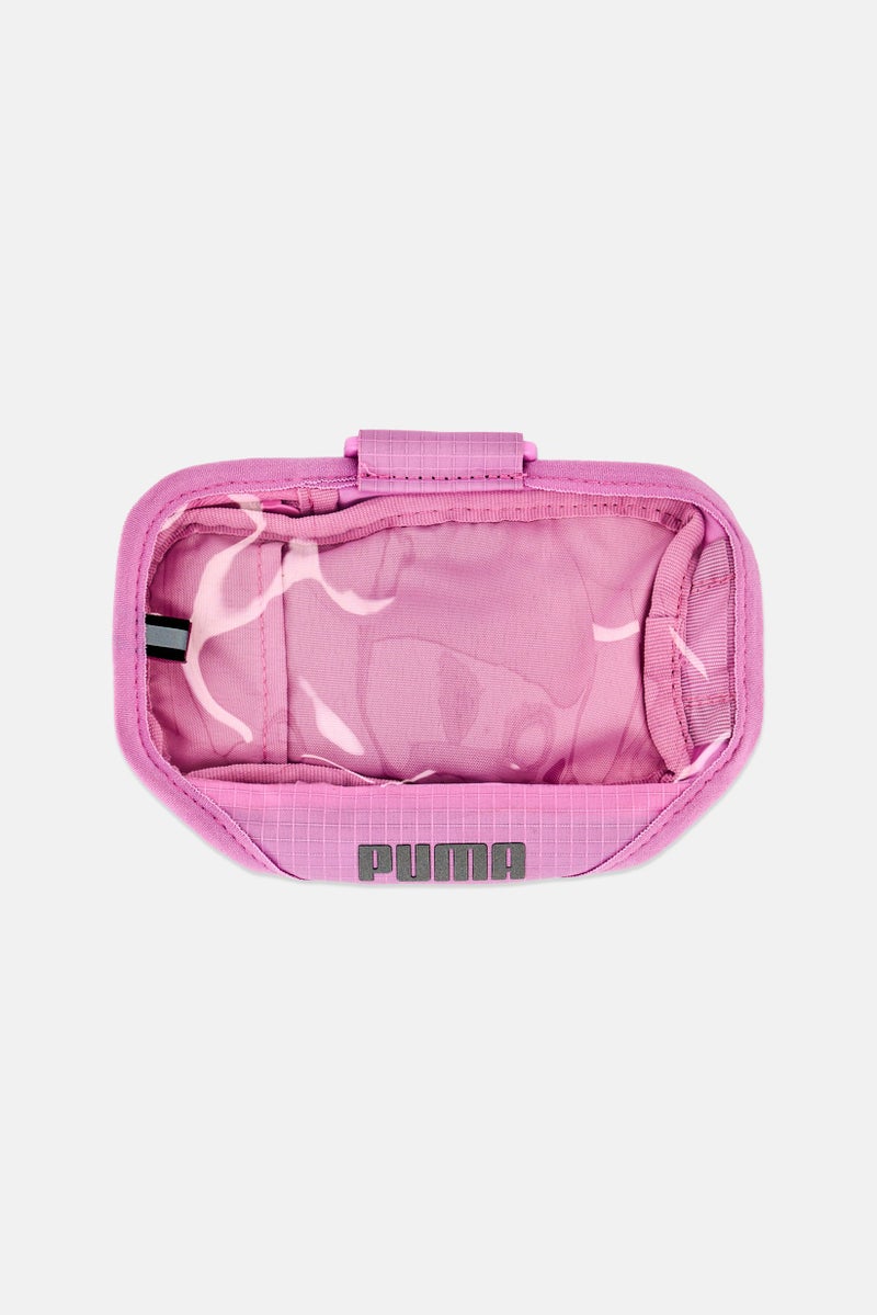 PUMA Women Brand Logo Phone Armband, Pink - Image 1
