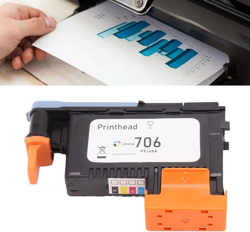 LTEMG C Ink Printhead for HP DesighJet D5800 Black Ink Cartridge Printheads with Clear Resolution Help You Respond Quickly By Providing Quality Speed and Easy Printing - Image 3