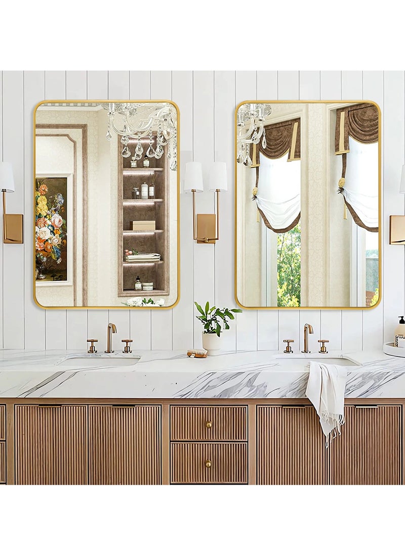 CityRiya-Long Wall Mirror Full Length Mirror Self Adhesive Mirror Full Body Mirror Wall-Mounted Bathroom Mirror Modern Large Hanging Dressing Mirror For Bedroom, Living Room  - Image 5