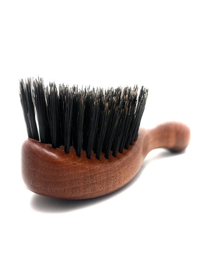 Desert Breeze Distributing Calcutta Max - 100% Pure Calcutta Extra Stiff Wild Boar Bristle Hair Brush - Best Natural Hair Brush - Thick Hairbrush for Styling & Smoothing - Dark Maple Wood Handle - Made in Europe - Image 2