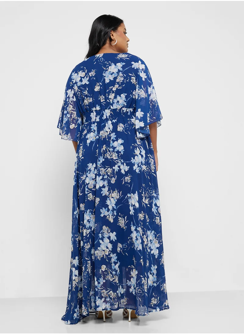 Ella Plus Floral Print Dress