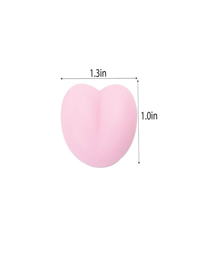 Marsrut 12 Pcs Mini Soft Squeeze Funny Novelty Squishy Animals Squeeze Tricky Gifts Stress Relief Birthday Gifts for Adults (12pcs Butt), 5x3x2.5cm - Image 2
