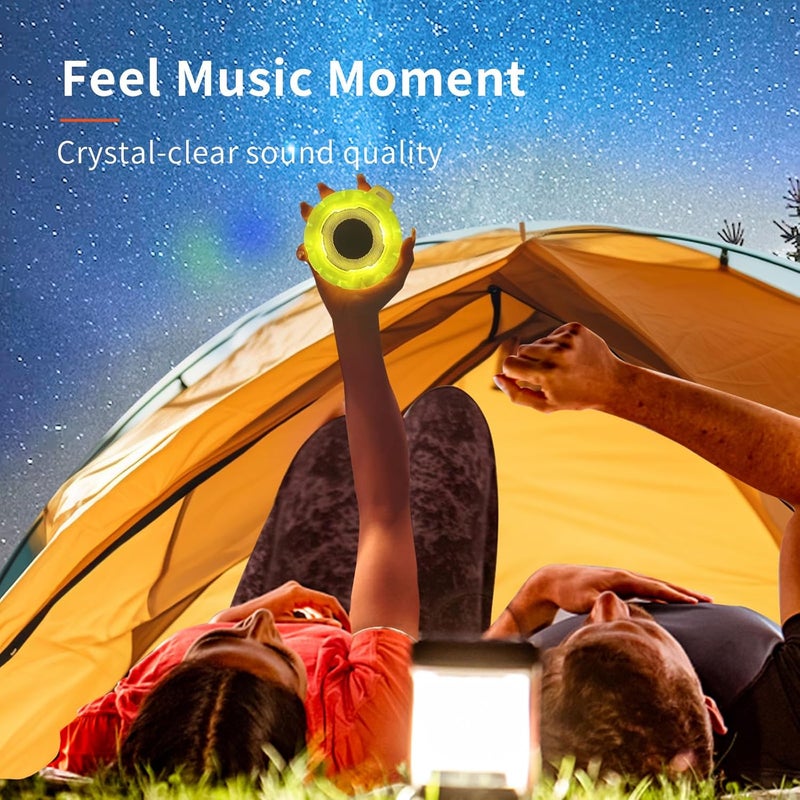 HEYSONG Waterproof Shower Bluetooth Speaker, Durable & Portable with Clear Sound, Ideal for Shower, Pool, Beach & Kayaking – Great Gift for All Ages - Image 5